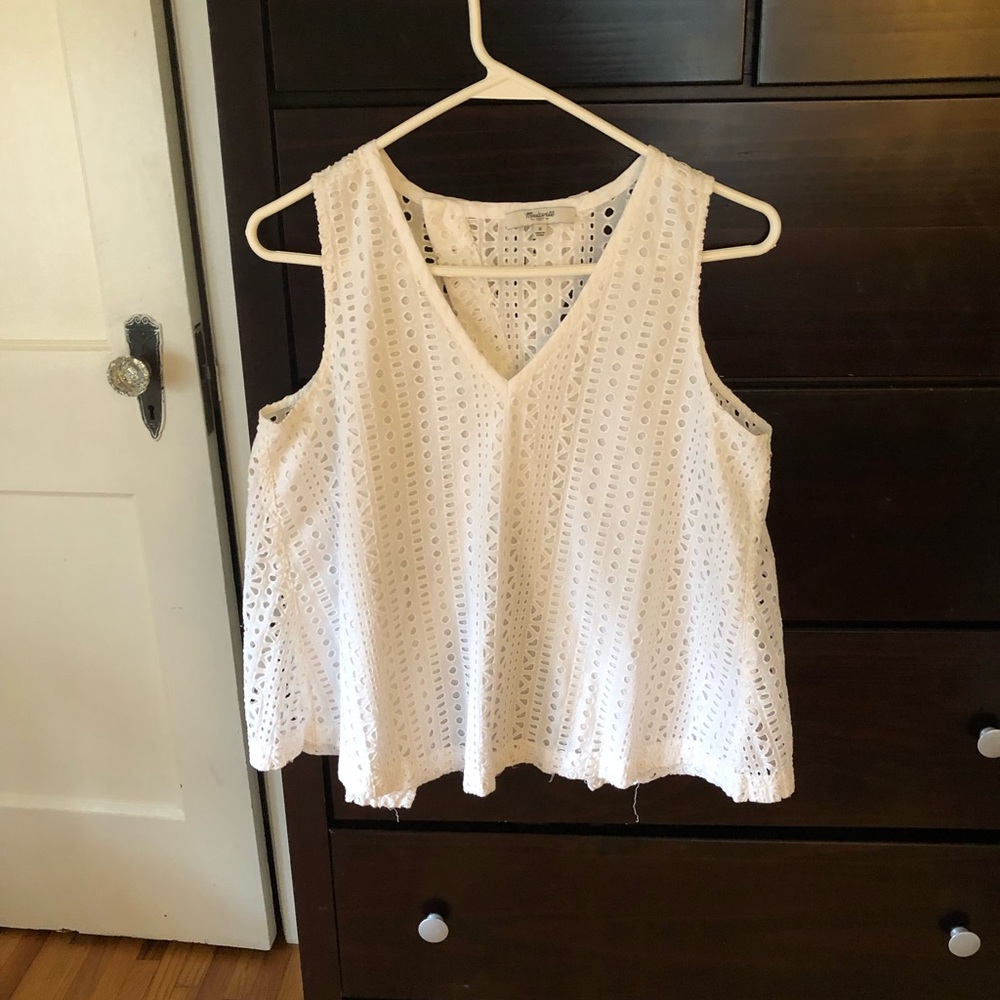 Madewell Eyelet Top
